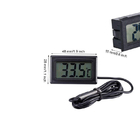 LCD Dijital Termometre Higrometre Sıcaklık Sensörü Metre Termal Regülatör Termometro Dijital