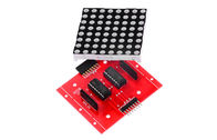 5 V 74HC595 8 * 8 Arduino Için SPI Arabirim modülü Ile Dot Matrix Sürücü Modülü