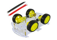 4WD DIY Akıllı Robot Okul Robotik Mühendislik Projesi Için Elektro Araç Şasi Kiti