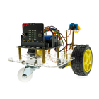 7 V-12 V Arduino Araba Robot Kiti Hattı Takip Yangın Kızılötesi Uzaktan Kumanda Mücadele