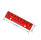 8 Kanal Hat Algılama Arduino Sensör Modülü IR Fotoelektrik Sensör