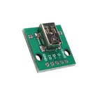 Elektronik Arduino Sensör Modülü USB DIP Mikro USB Başkanı Mini 5 P Yama 2.54mm Adaptörü
