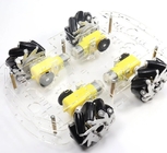 Akıllı Araba İçin Çap 65MM Metal Mecanum Tekerlekli Robot