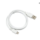 Mikro Bit için 1M Beyaz 0.6A Mikro USB Kablosu