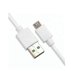Mikro Bit için 1M Beyaz 0.6A Mikro USB Kablosu