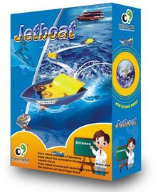 DIY eğitici oyuncaklar eğitici çocuk Jet tekne için montaj