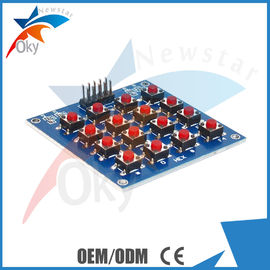 16 Klavye PCB 4 x 4 LED Arduino için Nokta Matrix Modülü, MCU / AVR / ARM Düğme Anahtarı Paneli Kurulu