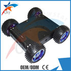 RC Araba Diy Robot Kiti 4WD Sürücü Alüminyum Elektrikli Akıllı Araba Robot Platformu