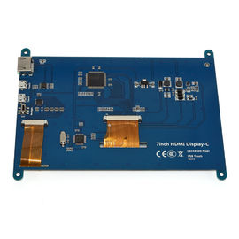 Kablo LCD Ekranlı 7 inç 1024 X 600 HDMI Kapasitif Dokunmatik Ekran W / HDMI