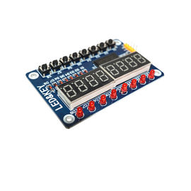 Fabrika Outlet DC 12 V 8-Bit Dijital LED Tüp Arduino Sensörü Modülü 8-Bit TM1638 Modülü Anahtar Ekran