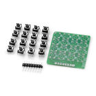 Arduino için MCU Uzantısı 4 x 4 16-Key Matrix Klavye Modülü