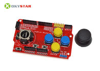 Kırmızı Oyun Joystick Shield V1.A Elektronik Robotik Projesi için Genişleme Arduino Kontrol Kurulu
