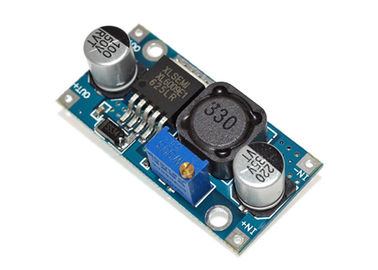Mavi 4A XL6009 DC-DC Ayarlanabilir Step-up Boost Dönüştürücü Güç Kaynağı Modülü Arduino Için