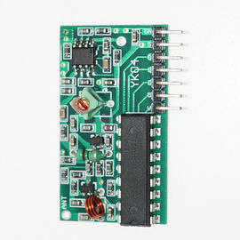 Altın Renk 4 Kanal 315 Mhz Arduino Sensörü Modülü RF Kablosuz Uzaktan Kumanda 58 * 38 * 13mm