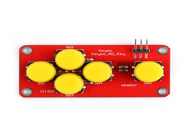 PH 2.5-3P Arduino Sensör Modülü Elektronik Yapı Taşları Beş Düğmeli