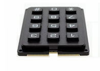 Plastik Malzeme ile 4 X 3 Matris Klavye 12 Keys Siyah Renk 7 x 5.2 x 0.9cm Boyutu