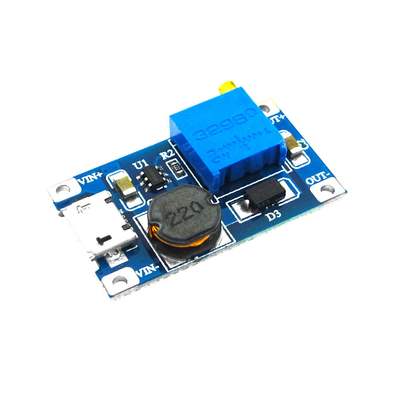 Ayarlanabilir DC Boost Dönüştürücü Modülü 28 V 2A DC DC Dönüştürücü Step Up Gerilim MT3608
