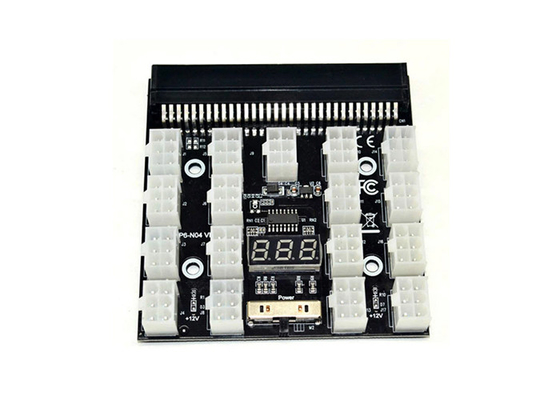 Ethereum için ATX 17x 6Pin Güç Kaynağı Breakout Board 12V