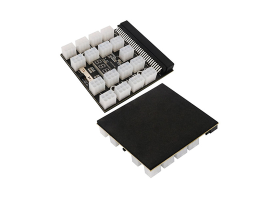 Ethereum için ATX 17x 6Pin Güç Kaynağı Breakout Board 12V
