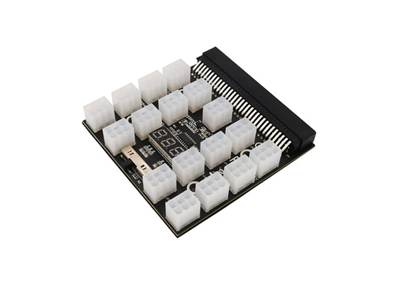 Ethereum için ATX 17x 6Pin Güç Kaynağı Breakout Board 12V