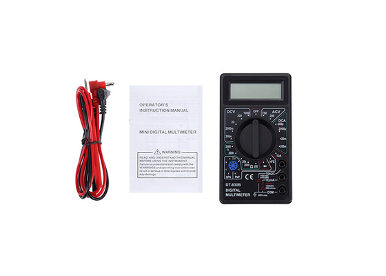 El Tipi DT830B AC/DC LCD Dijital Elektronik Bileşenler Multimetre