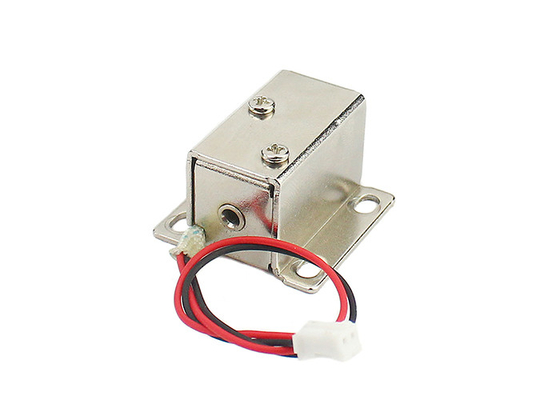 Pencere için Küçük DC 12V Elektromanyetik Dolap Kilidi 4mm Açık Çerçeve Solenoidi