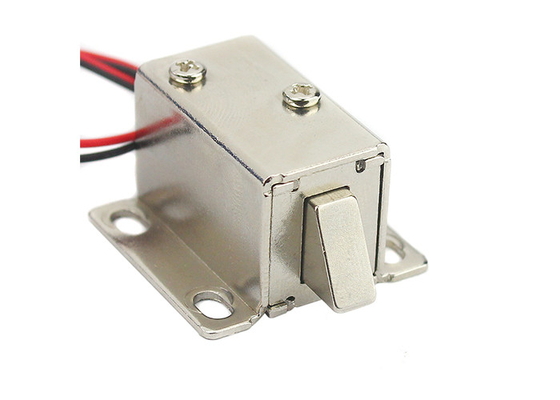 Pencere için Küçük DC 12V Elektromanyetik Dolap Kilidi 4mm Açık Çerçeve Solenoidi