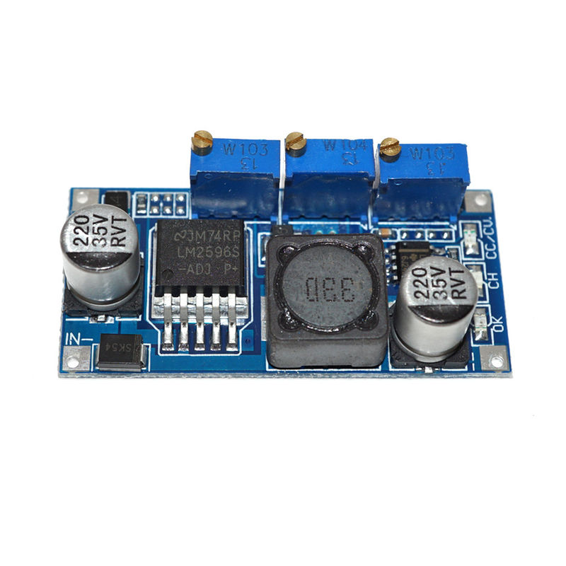 DC-DC Adım Aşağı Güç Modülü Arduino Için LM2596 Modülü Sensörleri 7 V-35 V için 1.25 V-30 V 3A