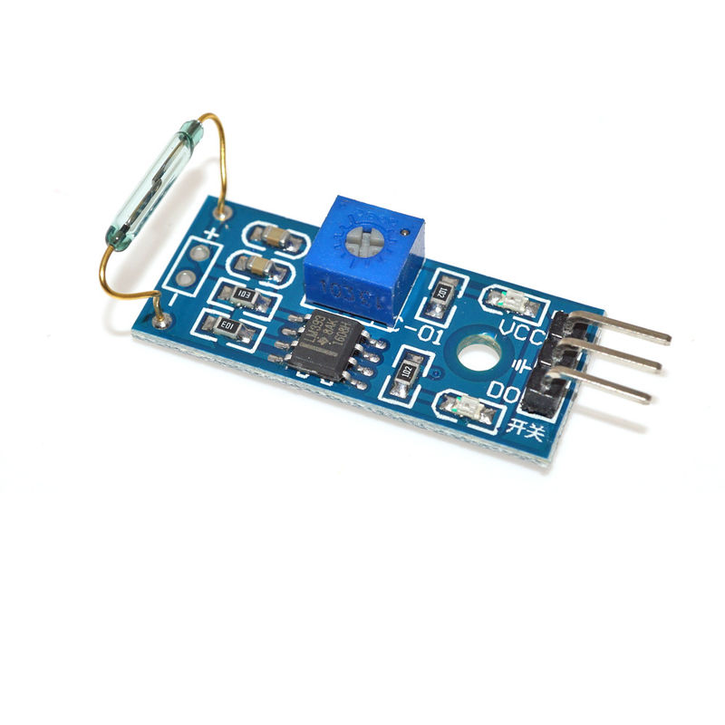 Arduino için 1.5 M Kamış Sensörü Modülü Manyetik 3.3 V-5 V Reed Anahtarı Sensörleri